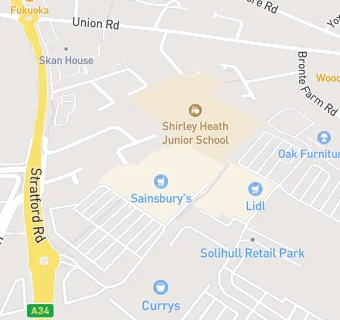 map for Sainsbury's