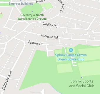 map for Sphinx Sports and Social Club