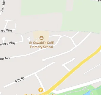 map for Class Catering At St Oswalds School