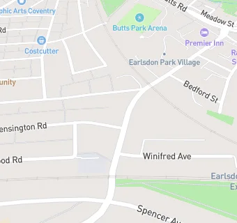 map for Earlsdon Convenience Store