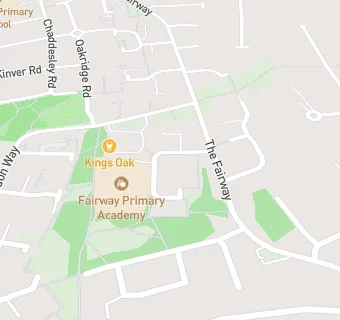 map for Fairway Primary School