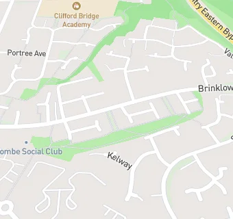 map for Coombe Social Club