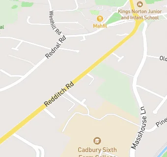 map for Ash Tree Medical Centre