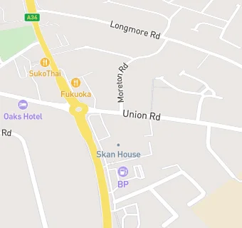 map for Shirley Medical Centre (Solihull Healthcare Partnership)