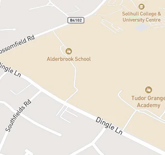 map for Caterlink - Tudor Grange Academy