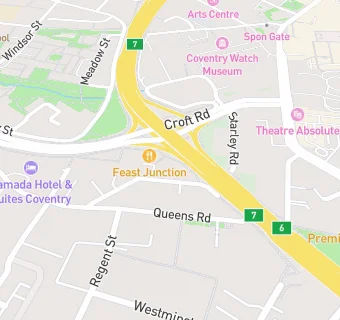 map for Henry Fry Day Centre