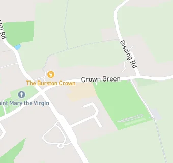 map for Burston Community Primary School