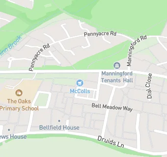 map for Post Office