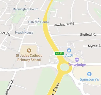 map for Maypole Dental Surgery