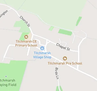 map for Titchmarsh Village Shop