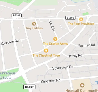 map for Chestnut Tree