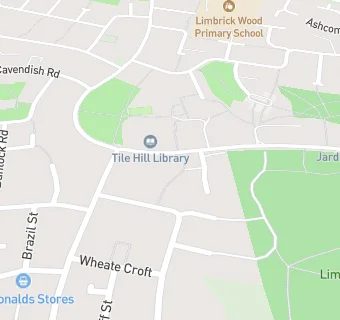 map for tile hill sda food hub