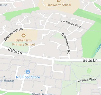 map for Bells Court