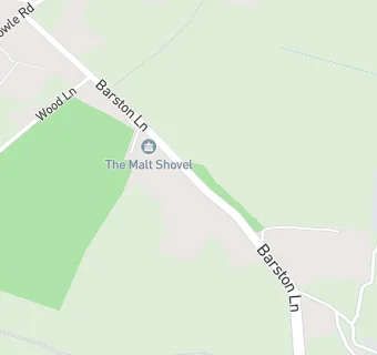 map for The Malt Shovel