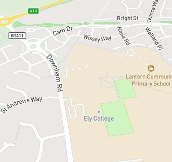 map for Ely College