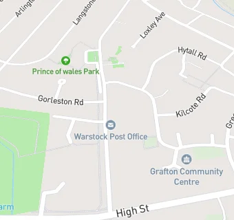 map for Prince Of Wales Nursing Home