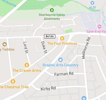 map for Craven Street Club