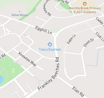 map for Tesco Express