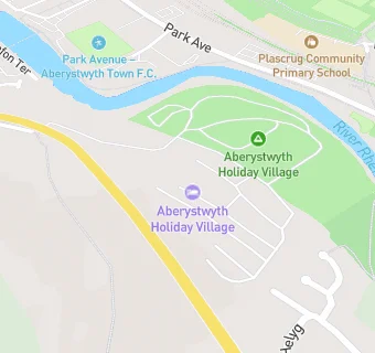 map for Aberystwyth Holiday Village Shop