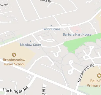 map for Broadmeadow Health Centre (Mmp South)