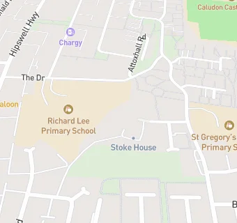 map for Coventry Secure Unit