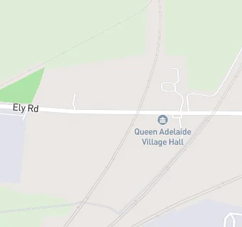 map for Queen Adelaide Village Hall