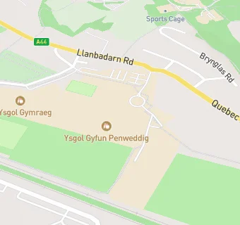 map for Ysgol Gyfun Penweddig