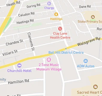 map for Deluxe shawarma