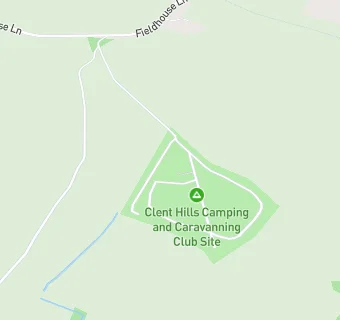 map for The Camping And Caravanning Club Shop