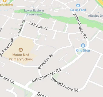 map for Mount Nod Primary School