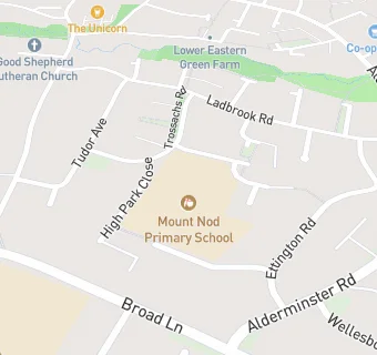 map for Mount Nod Primary School