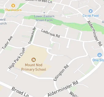 map for Mount Nod School