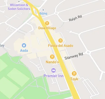 map for Nandos