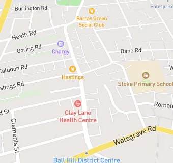 map for 3 Spice Caribbean Takeaway