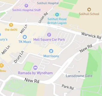 map for Morrisons Supermarkets Ltd