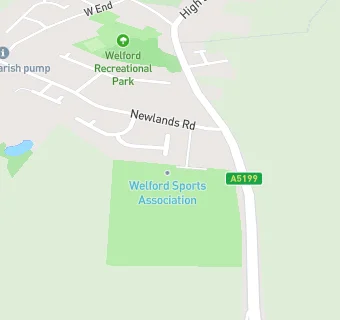 map for Welford Sports Field Association