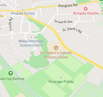 map for ST PADARN ROMAN CATHOLIC SCHOOL