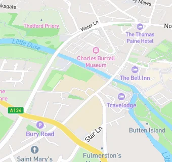 map for Travelodge Hotels Ltd