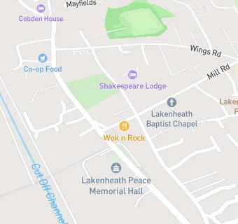 map for Wok N Rock