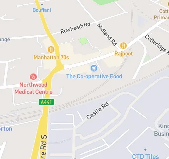 map for Cotteridge Social Club