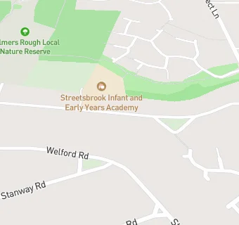 map for Streetsbrook Infant & Early Years Academy