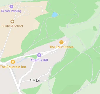 map for The Hill Tavern