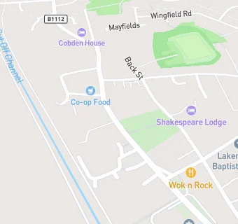 map for Lakenheath Community Centre