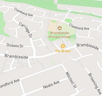 map for Brambleside Fish and Chips