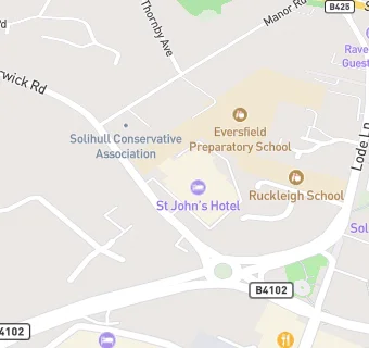 map for Voco St. John's Hotel