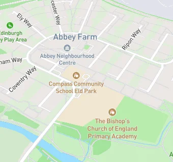 map for Abbey Junior School