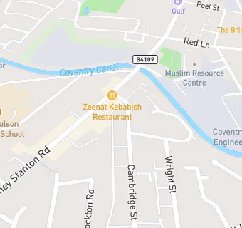 map for Zeenat Butchers