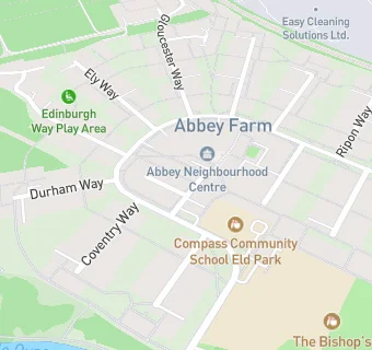 map for Abbey Neighbourhood Centre