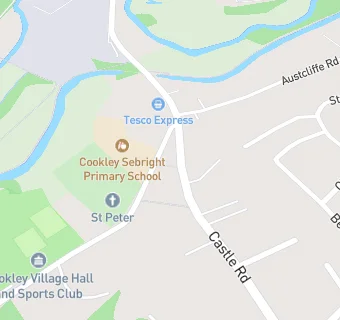 map for Cookley Surgery