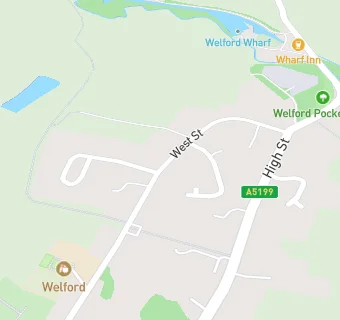 map for Welford Surgery